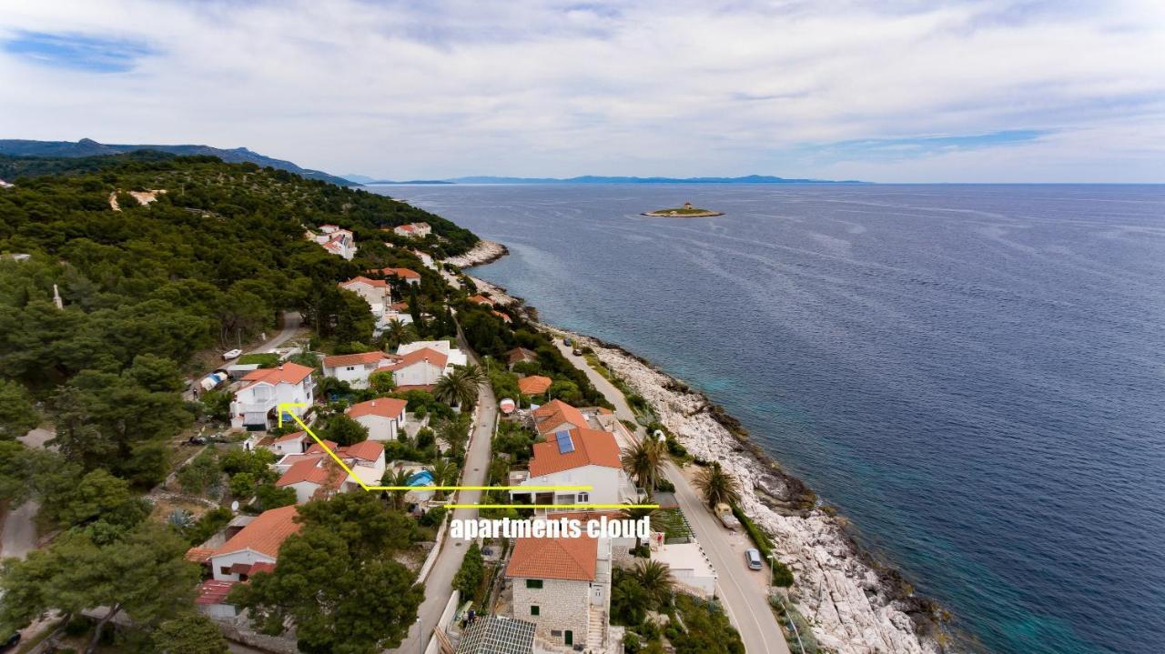 Apartments Cloud Hvar Town Kültér fotó